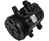 P2412-08 Ultra Series Sanden 7176/SD-7 Air Conditioning Compressor, Black Finish, Aluminum, 6-Groove Serpentine Clutch, R-134A - image 1