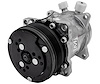 P2413-04 Ultra Series Sanden 508 Air Conditioning Compressor, Cast Finish, Aluminum, 6-Groove Serpentine Clutch, R-134a - image 1