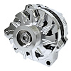 P2525-05 Ultra Series Alternator, 140 Amp, 12v Single Wire, Polished Finish, GM CS130, Left Offset, Driver Side