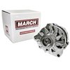 P2525-05 Ultra Series Alternator, 140 Amp, 12v Single Wire, Polished Finish, GM CS130, Left Offset, Driver Side - image 3