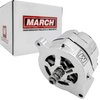 P2563-06 Ultra Series Alternator, 140 Amp, 12v Single Wire, Chrome Finish, Ford 1G, Mercury, American Motors - image 3