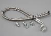 Stainless Braided Power Steering Hose Kit Saginaw pump to 1977 and older GM steering boxes - image 1