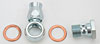 Stainless Braided Power Steering Hose Kit Saginaw pump to 1978 and newer GM steering boxes - image 2