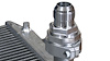 RAD20-200 Weld Free 20AN Compression Fitting; Fits 1.85-2.0"; Clearcoat; Billet - image 1