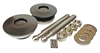 Quik-Latch Hood Pins Low-Profile 2.500 in. Diameter