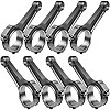 SB-Chevy 300M Dirt Series I-Beam Connecting Rods 5.850" (+.150) Center-to-Center - image 1