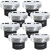 Chevrolet LS 3.622 Stroke Flat Top Pistons -4cc Flat Top - image 1