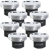 Chevrolet LS 3.622 Stroke Flat Top Pistons -4cc Flat Top - image 1