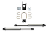 FTS220512 Dual Dirt Logic 2.25 Stainless Steel Steering Stabilizer Kit Fits Select Ford F-250/F-350 Super-Duty - image 1