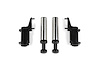 FTS240892 Dirt Logic 2.25 Stainless Steel Hydraulic Bump Stop Kit for 2018 Jeep Wrangler JK, 2007-2017 Jeep Wrangler - image 1