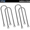 FTS748 U-Bolt Kit, Round, 4 in. x 15 in. x 9/16 in., Rear - image 1