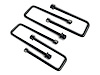 FTS753 U-Bolt Kit, Square, Rear, 3.10 in. x 17.38 in. x 3/4 in. -16 - image 1