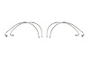 FTS94061 Extended Brake Line Kit for 2018 Jeep Wrangler JK, 2007-2017 Jeep Wrangler - image 1