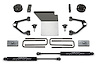 K1059M Budget Lift System w/Shock Fits Select Chevy Silverado 1500; GMC Sierra 1500