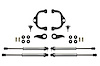 K1157DL Uniball UCA Lift System w/Shocks Fits Select Chevy Silverado 2500/3500 HD; GMC Sierra 2500/3500 HD - image 1