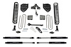 K2214M Basic Lift System w/Shocks Fits Select Ford F-250/F-350 Super-Duty - image 1