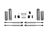 K4047DL Budget Lift System w/Shock Fits Select Jeep Wrangler JK; Jeep Wrangler - image 1