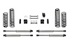 K4048DL Budget Lift System w/Shock Fits Select Jeep Wrangler JK; Jeep Wrangler - image 1
