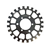 JMI-007-026 Universal Billet 24-Tooth Crank Wheel, for 3/4 in. Magnetic Pickup, Polished