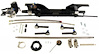 Rack Kit Early 67 Power Mustang Small Block Black