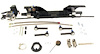 Rack Kit Late 67-70 Power Mustang Big Block Black