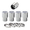 21120 Locking Lug Nuts, Chrome Regular .580" Shank 1/2-20 Thread 13/16" Hex Size