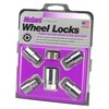 21122 Locking Lug Nuts, Chrome Regular .580" Shank 7/16-20 Thread 13/16" Hex Size - image 3