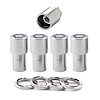 22140 Locking Lug Nuts, Chrome Long .950" Shank 1/2-20 Thread 13/16" Hex Size - image 1