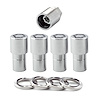 22158 Locking Lug Nuts, Chrome Long .950" Shank M12 x 1.5 Thread 13/16" Hex Size - image 1