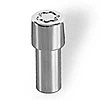 Locking Lug Nuts - Chrome Extra-Long 1.365" Shank M12 x 1.25 Thread 13/16" Hex Size - image 1