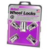 Locking Lug Nuts-Chrome Cone Seat-Short Style - image 3
