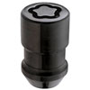 24038 Locking Lug Nuts-Chrome/Black Cone Seat Style - image 2