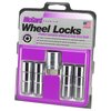 24109 Locking Lug Nuts, Chrome Cone Seat-Duplex Style Thread Size: 1/2-20 Key Hex Size: 7/8" Includes 4 Lug Nuts & 1 Key - image 3