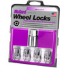 24130 Locking Lug Nuts, Chrome Cone Seat Style Thread Size: 1/2-20 Key Hex Size: Dual Includes 4 Lug Nuts & 1 Key - image 2