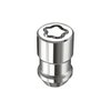 24131 Locking Lug Nuts, Chrome Cone Seat Style Thread Size: 1/2-20 Key Hex Size: 13/16" Includes 4 Lug Nuts (2 RH, 2 LH) & 1 Key - image 2