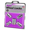 24131 Locking Lug Nuts, Chrome Cone Seat Style Thread Size: 1/2-20 Key Hex Size: 13/16" Includes 4 Lug Nuts (2 RH, 2 LH) & 1 Key - image 3