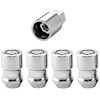 24137 Locking Lug Nuts, Chrome Cone Seat Style Thread Size: M12 x 1.5 Key Hex Size: 3/4" Includes 4 Lug Nuts & 1 Key