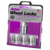 24154 Locking Lug Nuts, Chrome Cone Seat-Short Style Thread Size: M12 x 1.25 Key Hex Size: Dual Includes 4 Lug Nuts & 1 Key - image 3
