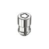 Locking Lug Nuts - Chrome Cone Seat Style Thread Size: 1/2-20 Key Hex Size: Dual Extra Long +.20 Includes 4 Lug Nuts and 1 Key - image 2