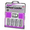 24205 Locking Lug Nuts, Chrome Cone Seat Style Thread Size: M14 x 2.0 Key Hex Size: 13/16" Includes 4 Lug Nuts & 1 Key - image 3