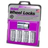 24210 Locking Lug Nuts, Chrome Cone Seat Style Thread Size: M14 x 1.5 Key Hex Size: Dual Includes 4 Lug Nuts & 1 Key - image 3