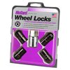 24216 Locking Lug Nuts, Black Cone Seat Style - image 3