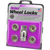 24519 Locking Lug Nuts, Chrome Cone Seat-Open End Style Thread Size: M14 x 1.5 Key Hex Size: 22mm Includes 5 Lug Nuts & 1 Key - image 2