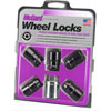 24526 Locking Lug Nuts, Black Cone Seat Style - image 2