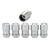 24538 Locking Lug Nuts, Chrome Cone Seat Style Thread Size: 1/2-20 Key Hex Size: Dual Includes 5 Lug Nuts & 1 Key - image 1
