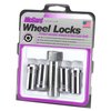 25110 Locking Lug Nuts, Chrome Cone Seat-Tuner Style Thread Size: M14 x 1.5 Key Hex Size: 1" Includes 4 Lug Nuts & 1 Key - image 3