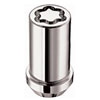 25115 Locking Lug Nuts, Chrome Cone Seat-Tuner Style Thread Size: M14 x 1.50 Key Hex Size: 22mm Includes 4 Lug Nuts & 1 Key - image 2