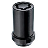 25116 Locking Lug Nuts, Chrome/Black Cone Seat-Tuner Style Thread Size: M14 x 1.50, Key Hex Size: 22mm - image 2