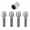 27111 Chrome Cone Seat Lug Bolts Threads: M12 x 1.5 - image 1