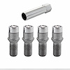 27201 Chrome Cone Seat Tuner Style Lug Bolts Threads: M14 x 1.5 - image 1